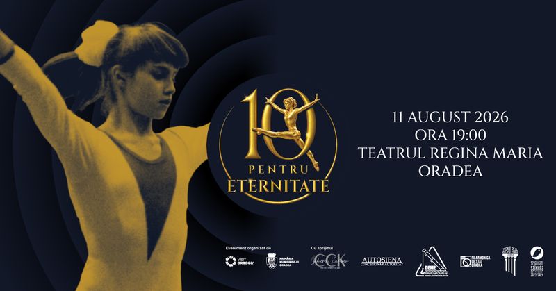 Nadia Comăneci vine la Oradea la gala „10 pentru eternitate”