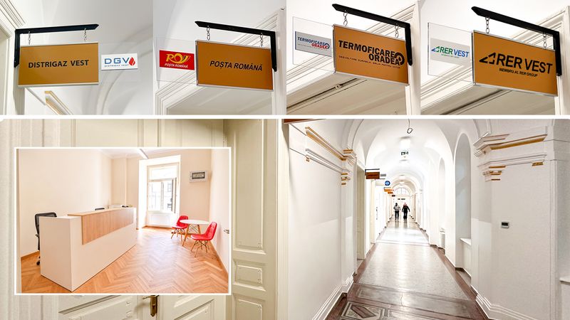 Patru puncte de utilități de la Primăria Oradea și-au reluat activitatea după reabilitarea parterulu