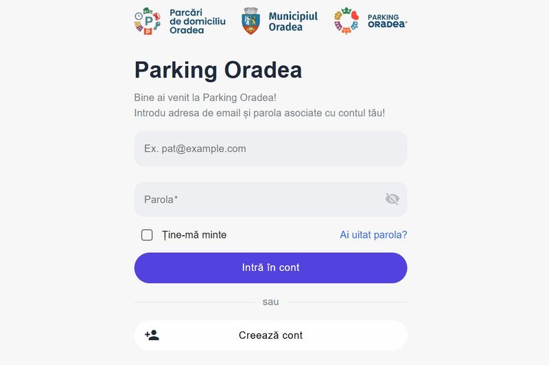 Platforma de parcări a Primăriei Oradea, oprită cinci zile. Licitațiile, amânate