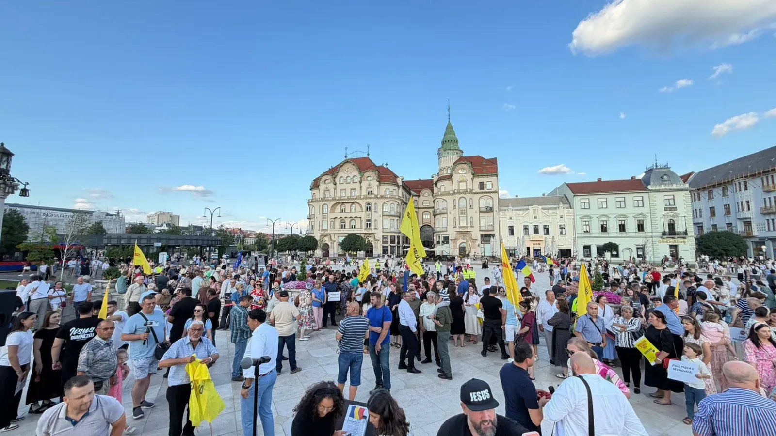 Protest Pasca