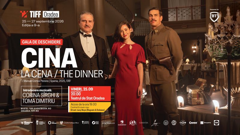 TIFF Oradea revine cu a 9-a ediție: film spaniol premiat la Goya, deschide festivalul