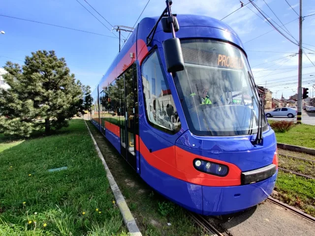 Tramvaiele din Oradea, reorganizate timp de cinci zile pentru lucrări în zona Lotus